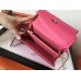 Hermes Kelly Classic Long Wallet In Pink Epsom Leather