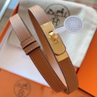 Hermes Kelly 18 Belt In Gold Epsom Leather