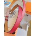 Hermes Kelly 18 Belt in Red Epsom Leather
